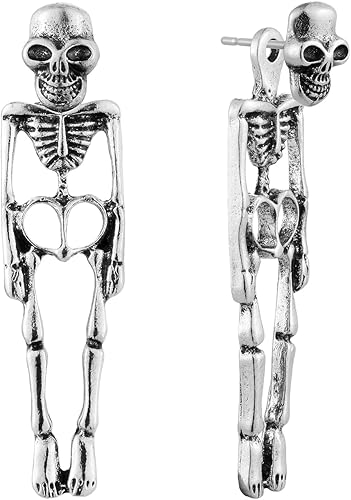 Cute Skeleton Stud Earrings